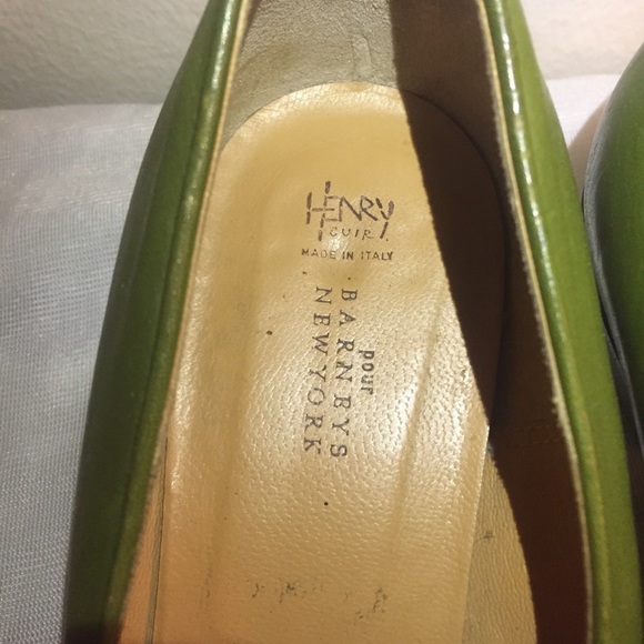 Henry Cuir Barneys New York Leather Shoes Sz40.5 - Picture 12 of 12
